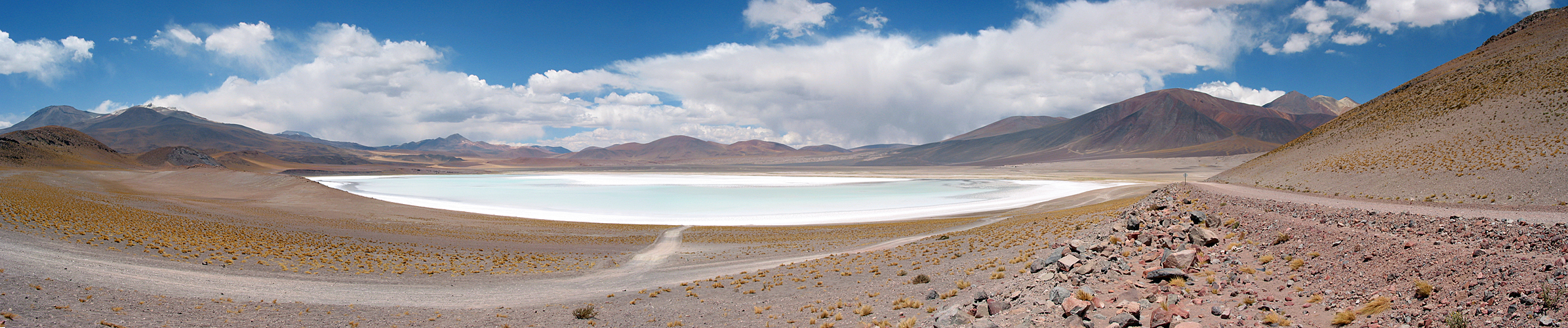 NORD CHILI - photo panoramique de la laguna Tuyajto