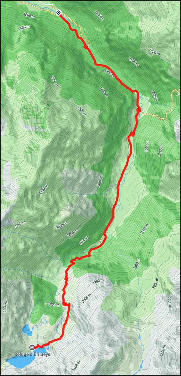 BD trace randonnée Etang d’En Beys