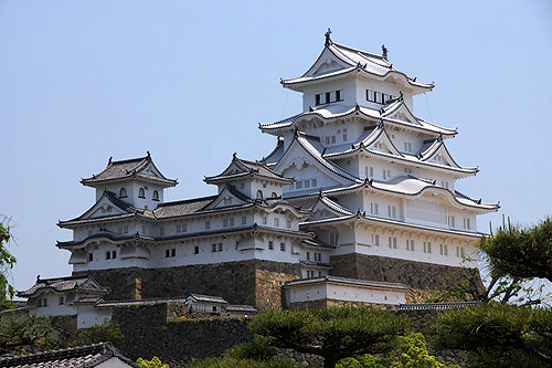 JAPON - Le château [q]Himeji-jō[q]