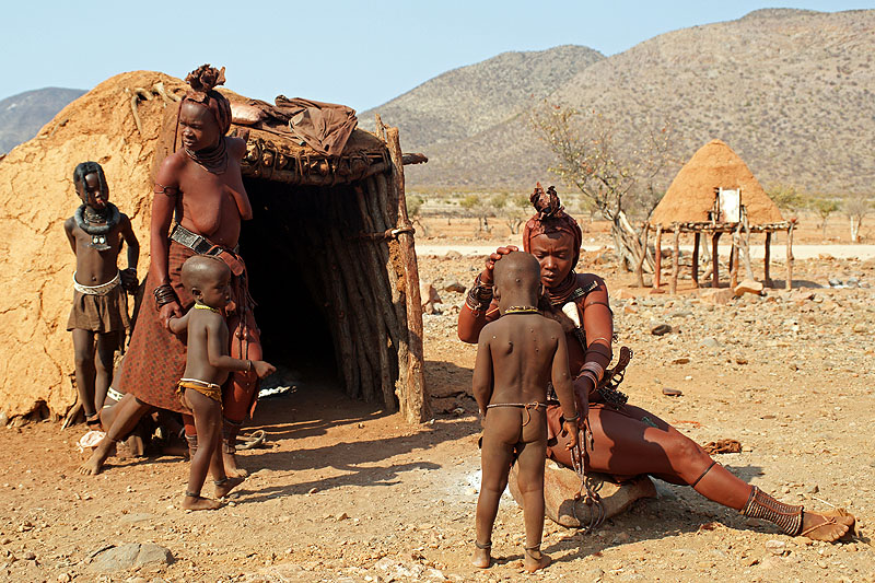 Epupa - village Himba