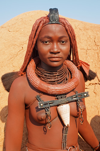 NAMIBIE - Epupa - village Himba