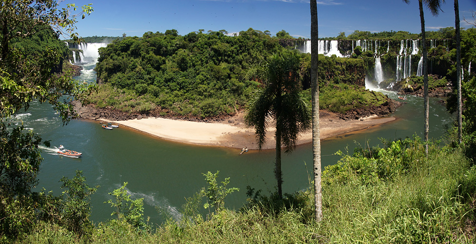 Photo panoramique des chutes dIguaçu