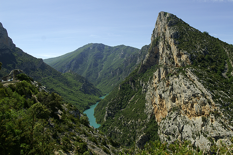 Verdon en canoë - Du haut des gorges