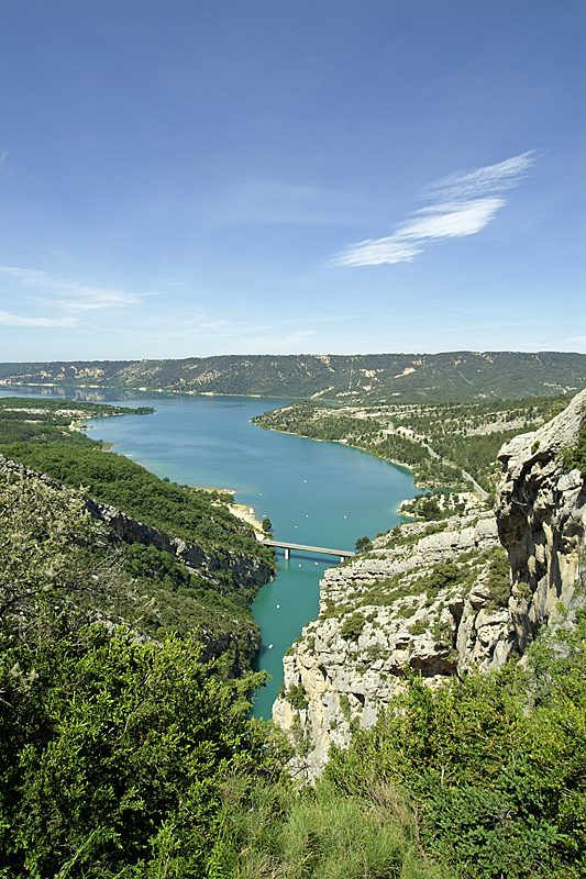 Verdon en canoë - Du haut des gorges