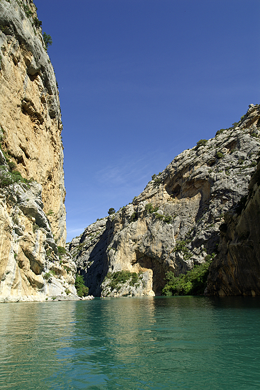 Verdon en canoë - Remontée des gorges en canoë