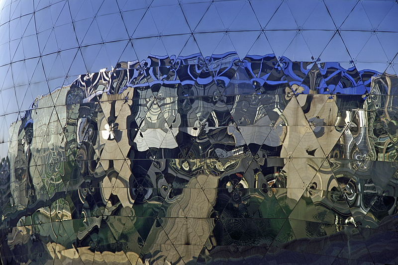 Parc de la villette - Reflets