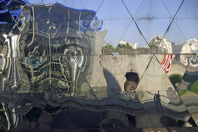 Parc de la villette - Reflets