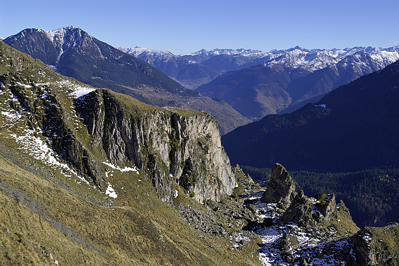 Luchon - Au dessus de Luchon, vers la frontière Espagnole