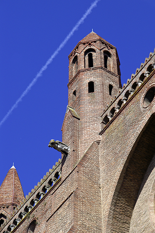 Toulouse, con ! - Façade de l église des Jacobins