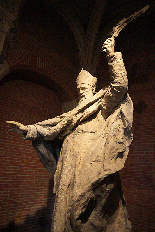Toulouse, con ! - L effrayant Cardinal Lavigerie par Falguière au musée des Augustins