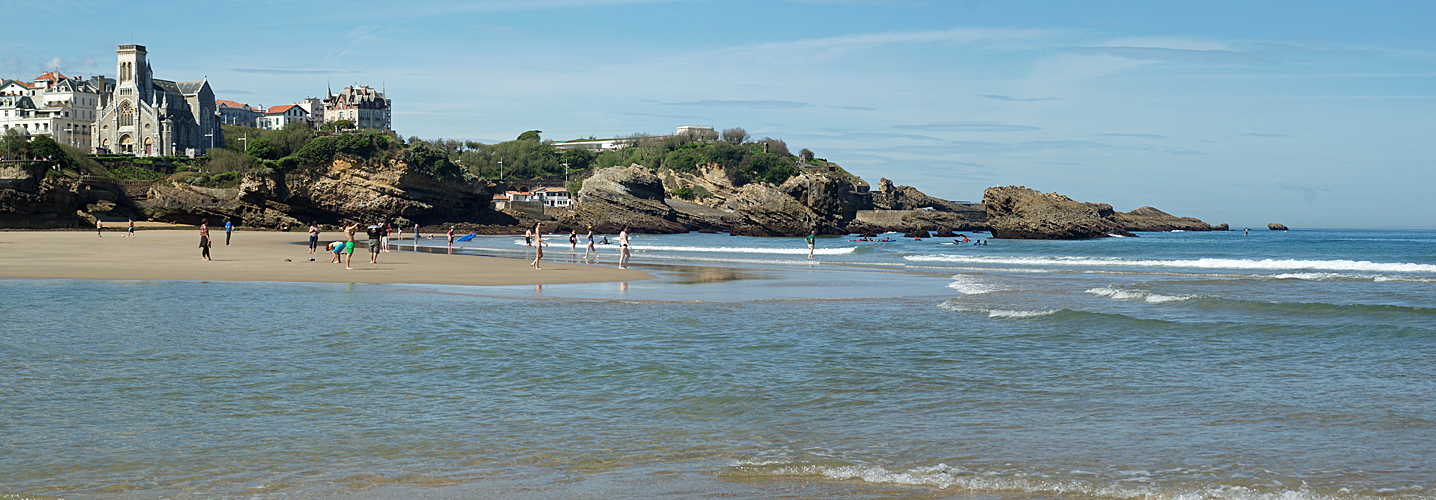 Biarritz - Bayonne - Biarritz - La grande plage