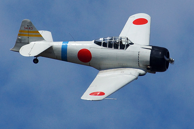 N avions à Francazal - North American T6 modifié en Zéro