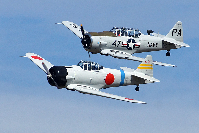 N avions à Francazal - North American T6