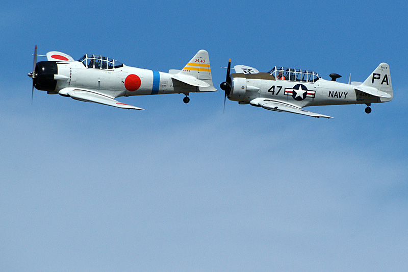 N avions à Francazal - North American T6