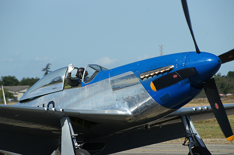 N avions à Francazal - North American P-51 Mustang