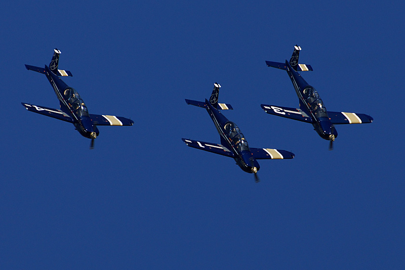 N avions à Francazal - TB30 Epsilon de la [br]patrouille [q]Cartouche Doré[q]