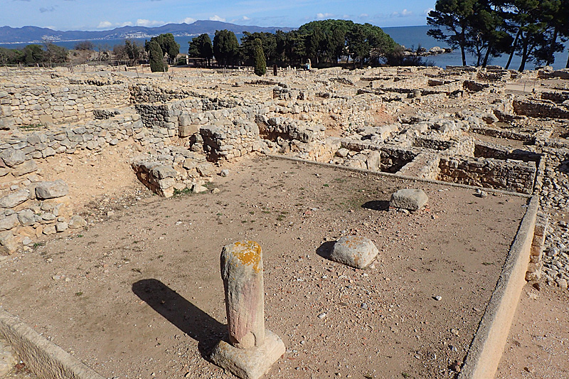 Empúries - Les ruines d Empúries - la ville grecque