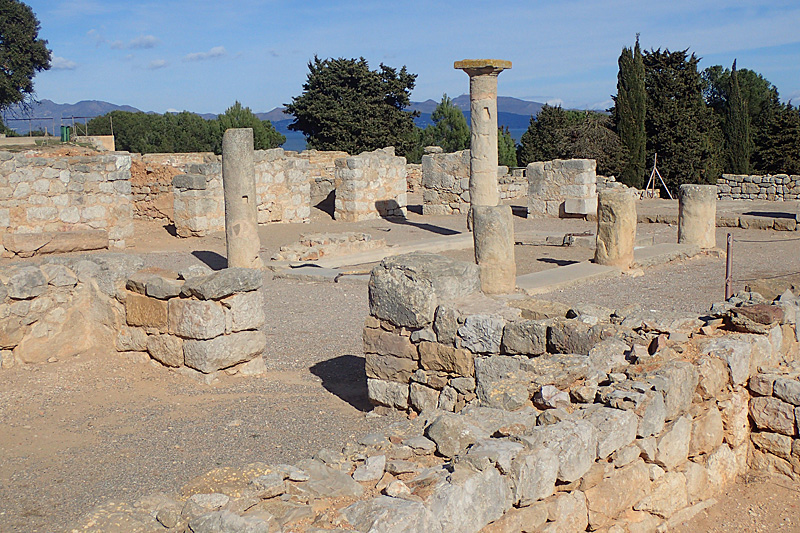 Empúries - Les ruines d Empúries - la ville romaine