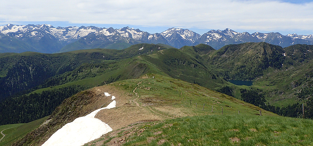 Le Mont Né - Panorama depuis le sommet du Mont Né