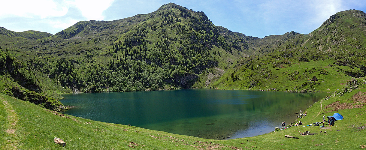 Le Mont Né - Le lac de Bareilles