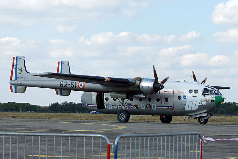 N avions à Francazal - Noratlas N2501