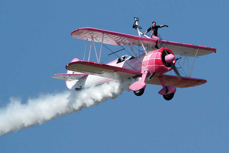 N avions à Francazal - Boeing Stearman Wingwalker
