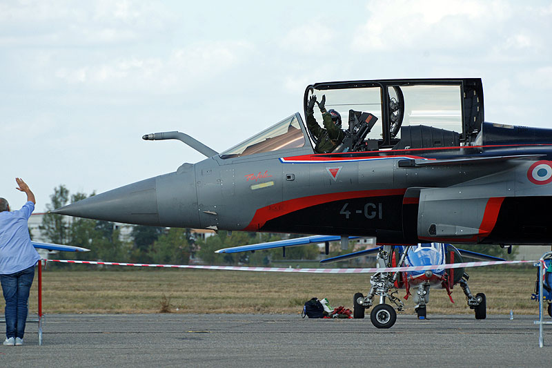 N avions à Francazal - Rafale C