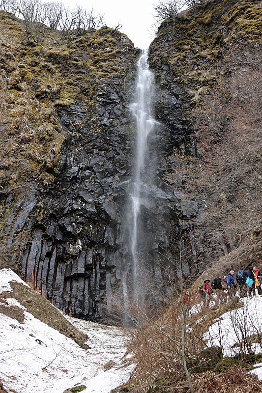 Au pied du Sancy - La cascade de la Biche - vallée de Chaudefour