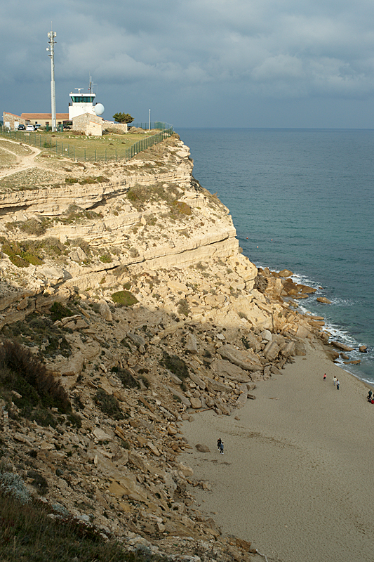Sur les rives de la Méditerranée - Le cap Leucate et la plagette