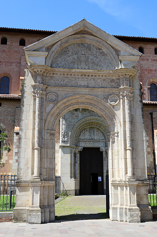 Toulouse déconfinée... - Portail de la basilique St Sernin