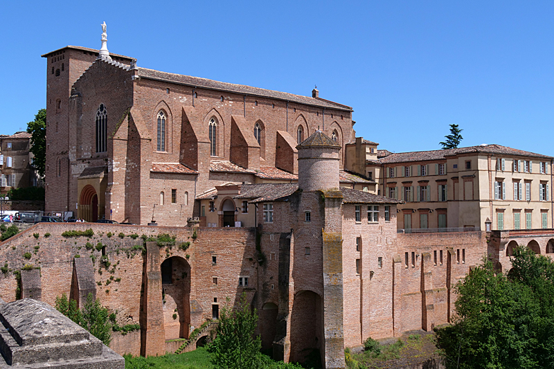 Au fil du Tarn et de l Aveyron... - L Abbatiale Saint-Michel à Gaillac