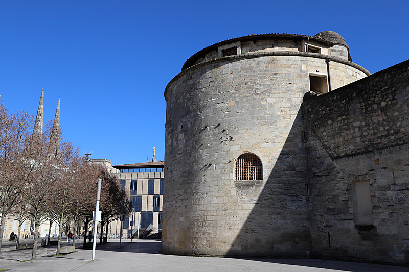 Bordeaux - Vestige du château du Hâ près du palis de justice