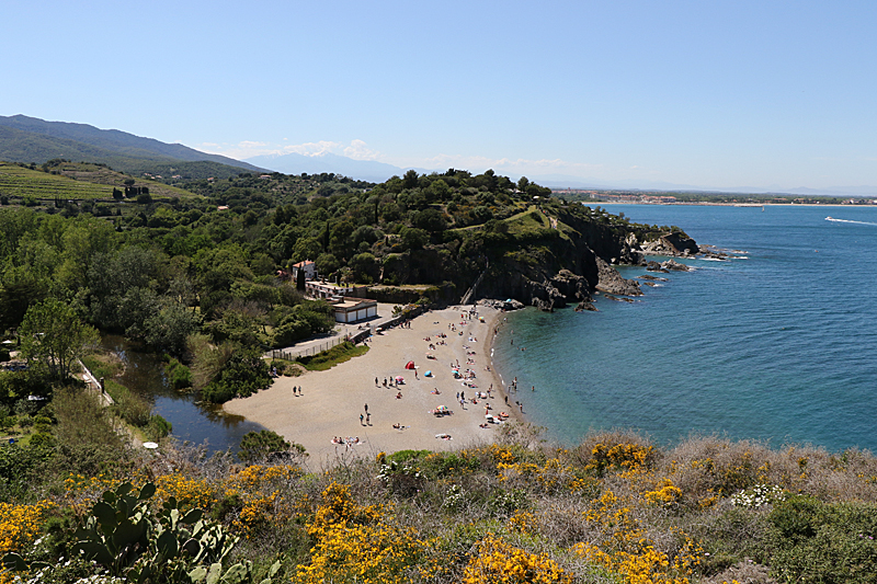 Viaduc ! - Sentier Argelès-sur-Mer - Collioure : la plage de l Ouille