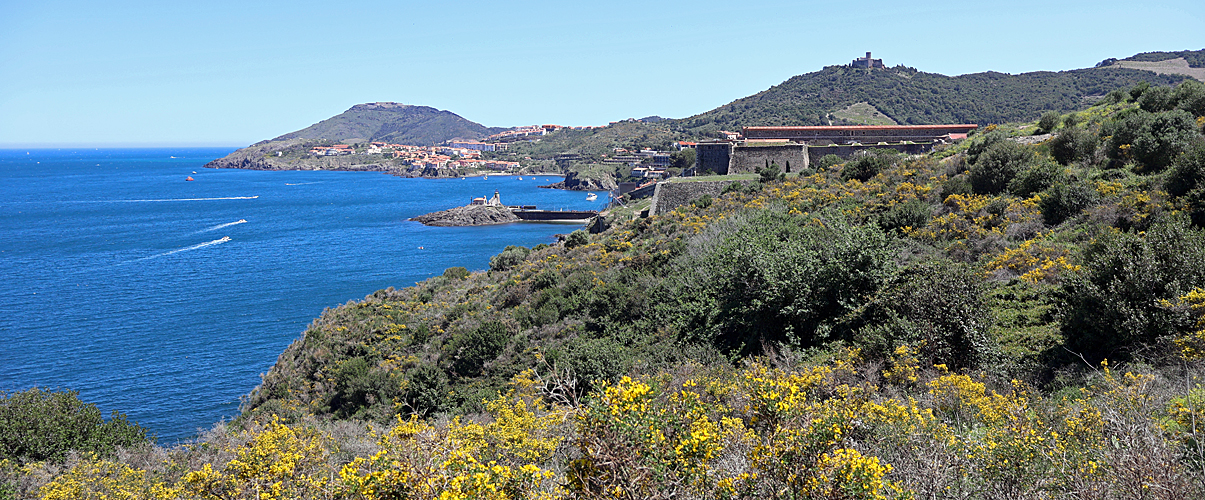 Viaduc ! - Sentier Argelès-sur-Mer - Collioure : arrivée sur Collioure