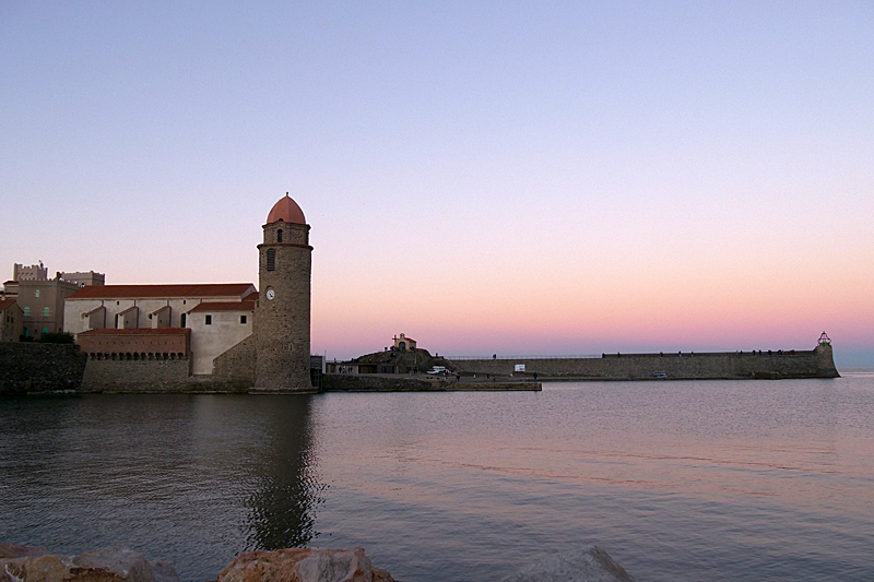 Lumières sur Mer ! - L église de Collioure