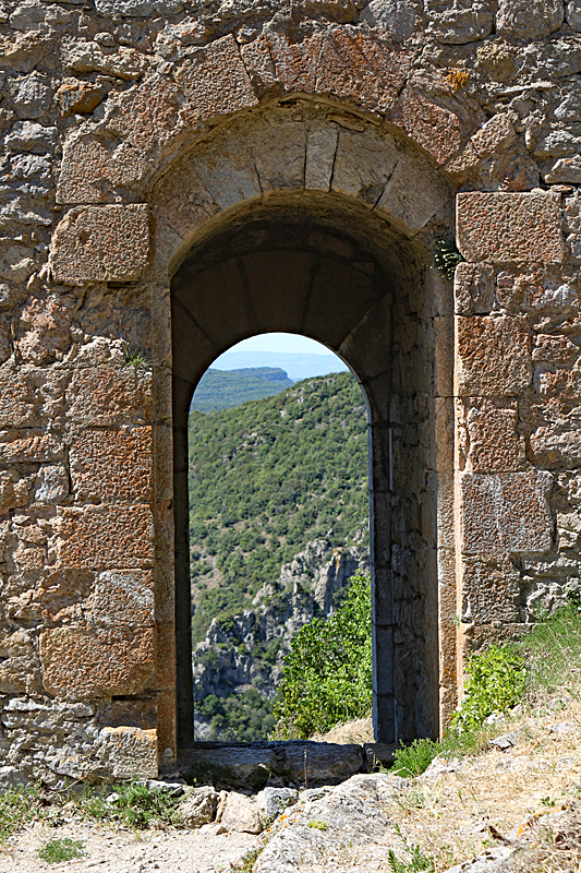 Château de Termes - La porte de la poterne