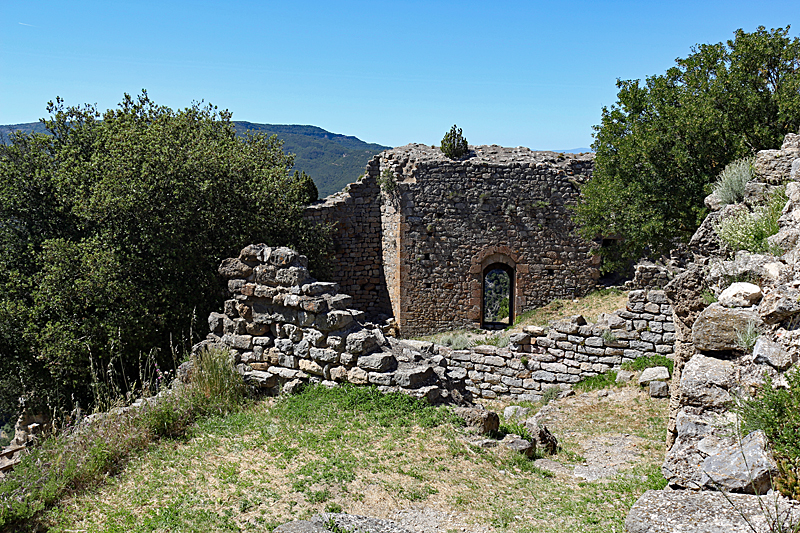 Château de Termes - La porte de la poterne