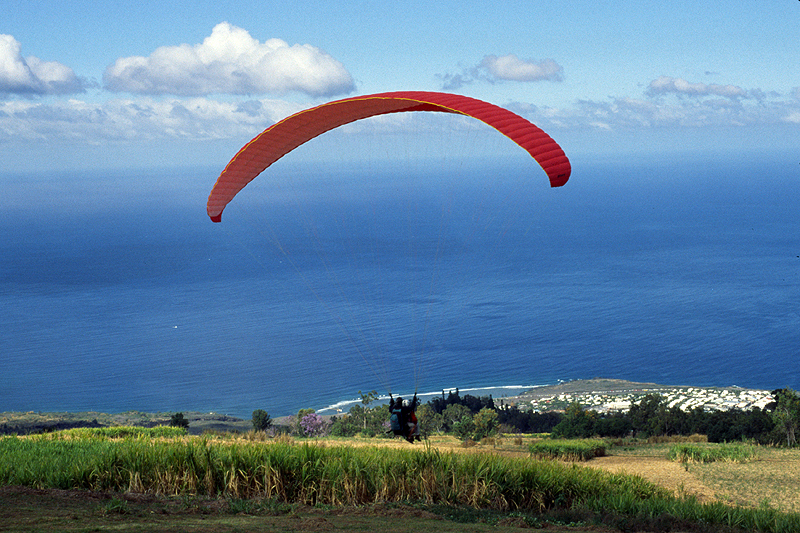 Vol en parapente