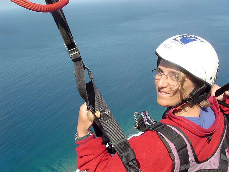 Vol en parapente