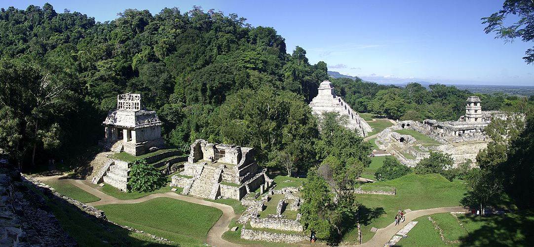 Photo panoramique de Palenque