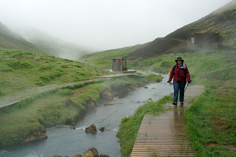 La vallée de Reykjadalur (Hveragerði)