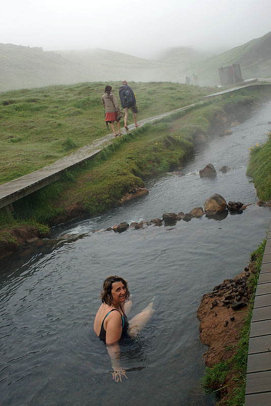 La vallée de Reykjadalur (Hveragerði)