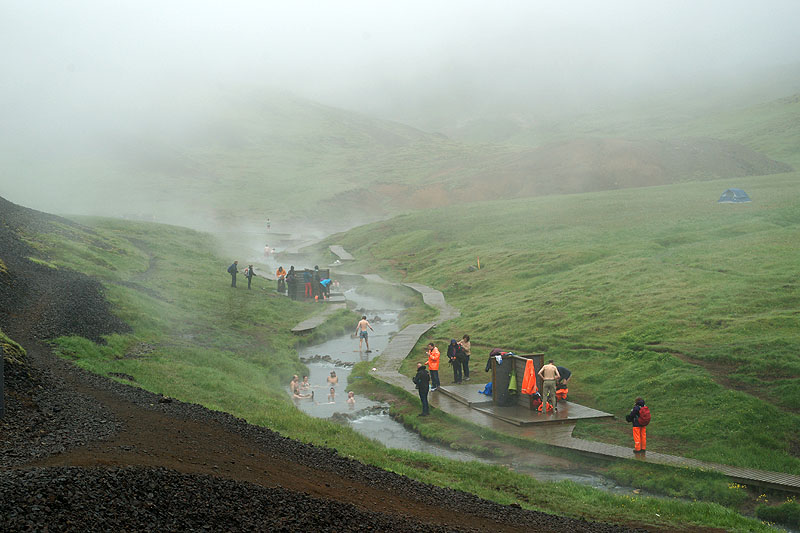 La vallée de Reykjadalur (Hveragerði)