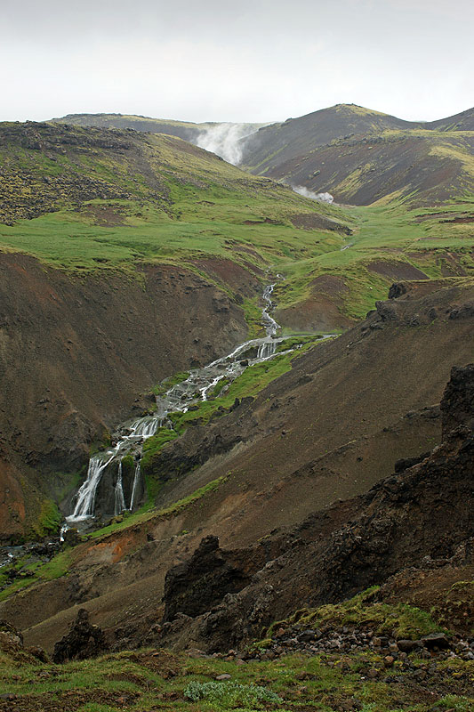 La vallée de Reykjadalur (Hveragerði)