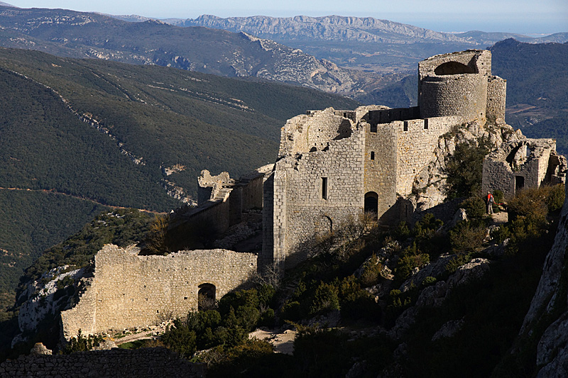 Salses & Peyrepertuse - Le château de Peyrepertuse