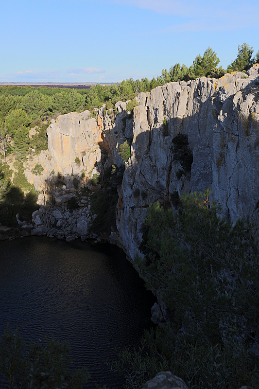 Méditerranée ! - Gouffre de l’œil doux dans le massif de la Clape