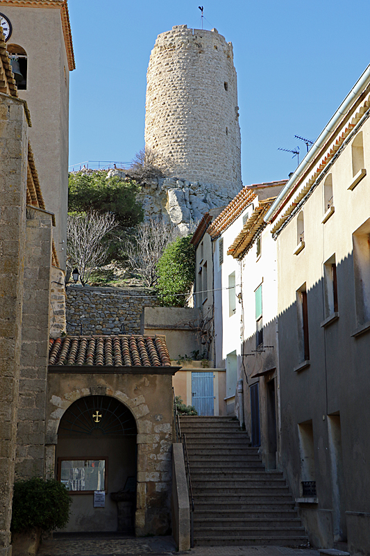 Châteaux audois - La tour Barberousse de Gruissan