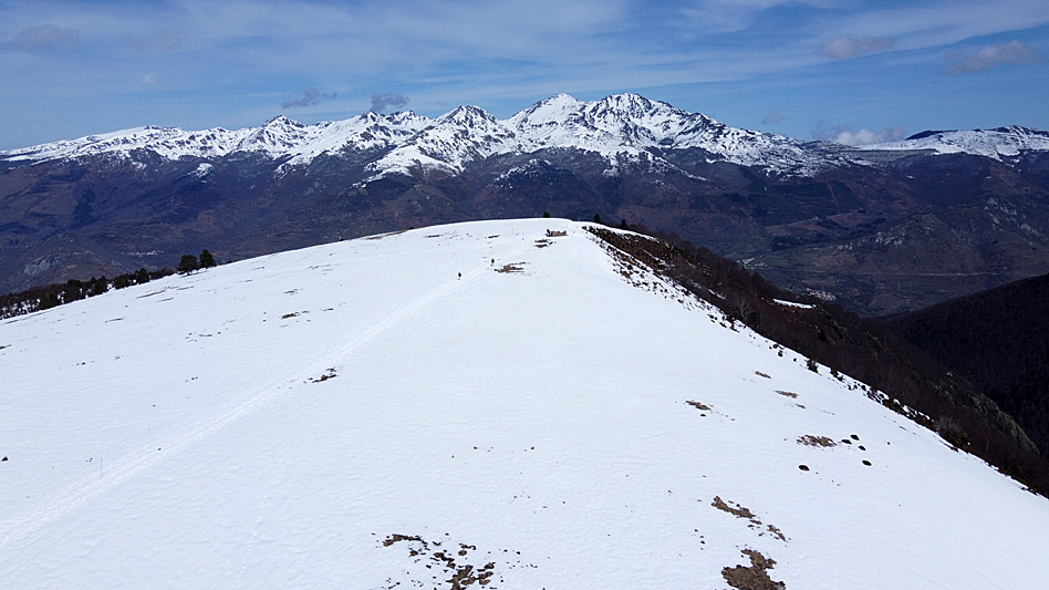 Le Mont Redon - Vers le nord (Mont Redon / Plateau de Bielle)