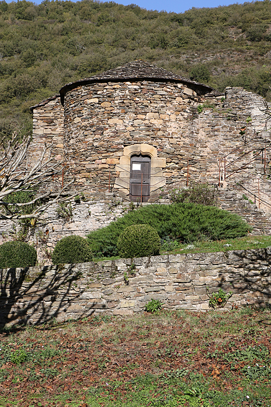 Brousse-le-Château - Le château de Brousse : la tour de la princesse