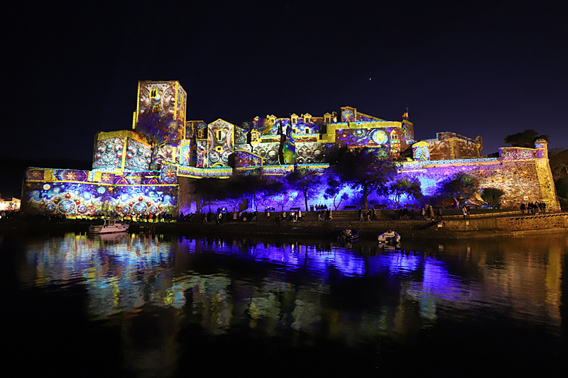 Lumières sur Mer ! - Le château royal de Collioure